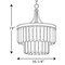 Progress Lighting Glimmer Collection Three-Light 19" Semi-Flush Convertible P2326-20 - alternate 4